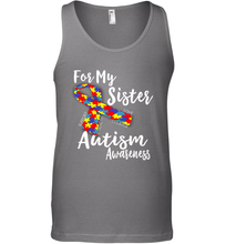 Load image into Gallery viewer, For My Sister  Autism Awareness  Awareness Day Men's Tank Top
