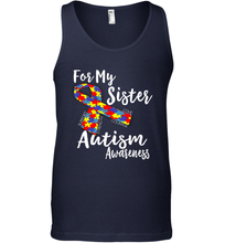 Load image into Gallery viewer, For My Sister  Autism Awareness  Awareness Day Men's Tank Top
