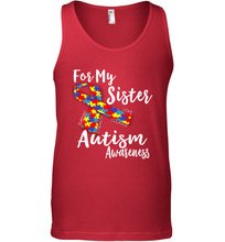 Load image into Gallery viewer, For My Sister  Autism Awareness  Awareness Day Men's Tank Top
