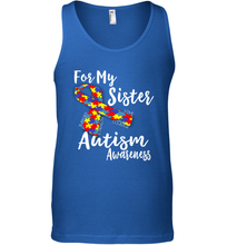 Load image into Gallery viewer, For My Sister  Autism Awareness  Awareness Day Men's Tank Top
