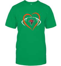 Load image into Gallery viewer, NFLAtlanta Falcons Heart Love Football Men's T-Shirt
