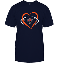Load image into Gallery viewer, NFLAtlanta Falcons Heart Love Football Men's T-Shirt
