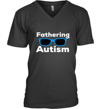 Load image into Gallery viewer, Fathering Autism Shades Men's V-Neck
