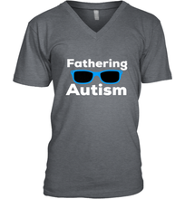 Load image into Gallery viewer, Fathering Autism Shades Men's V-Neck
