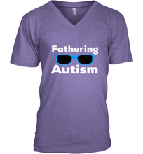 Load image into Gallery viewer, Fathering Autism Shades Men's V-Neck
