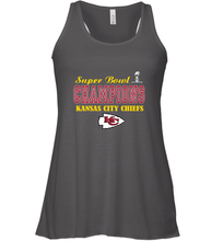 Load image into Gallery viewer, NFL super bowl Kansas City Chiefs champions Women's Racerback Tank
