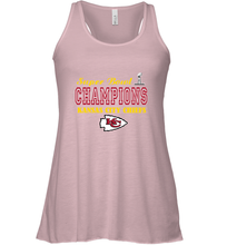 Load image into Gallery viewer, NFL super bowl Kansas City Chiefs champions Women's Racerback Tank
