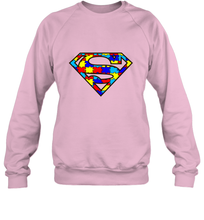 Load image into Gallery viewer, Autism Superhero Crewneck Sweatshirt
