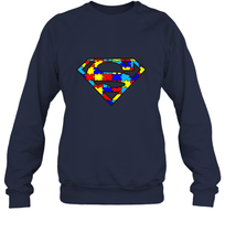 Load image into Gallery viewer, Autism Superhero Crewneck Sweatshirt
