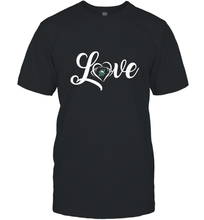 Load image into Gallery viewer, Stetson Hatters Love Heart  Football  Team Premium Men's T-Shirt
