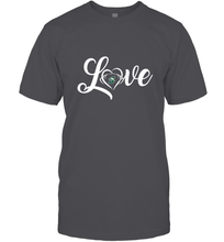 Load image into Gallery viewer, Stetson Hatters Love Heart  Football  Team Premium Men's T-Shirt
