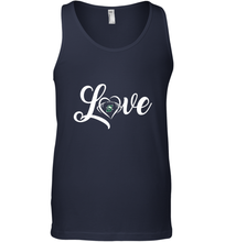 Load image into Gallery viewer, Stetson Hatters Love Heart  Football  Team Premium Men's Tank Top
