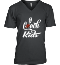 Load image into Gallery viewer, I Coach Kids Football Team Game Family Players Men's V-Neck
