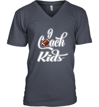 Load image into Gallery viewer, I Coach Kids Football Team Game Family Players Men's V-Neck
