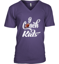 Load image into Gallery viewer, I Coach Kids Football Team Game Family Players Men's V-Neck
