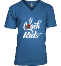 Load image into Gallery viewer, I Coach Kids Football Team Game Family Players Men's V-Neck
