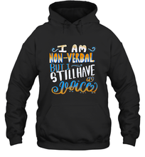 Load image into Gallery viewer, Special Needs NonVerbal Autism Awesome Hooded Sweatshirt
