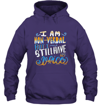 Load image into Gallery viewer, Special Needs NonVerbal Autism Awesome Hooded Sweatshirt
