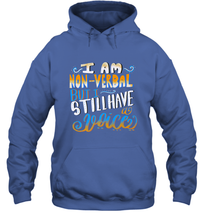 Load image into Gallery viewer, Special Needs NonVerbal Autism Awesome Hooded Sweatshirt
