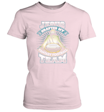 Load image into Gallery viewer, Jesus Drafted My Fantasy Football Women's T-Shirt
