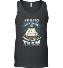 Load image into Gallery viewer, Jesus Drafted My Fantasy Football Men's Tank Top
