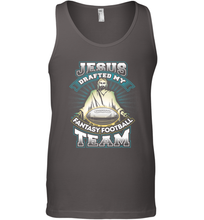 Load image into Gallery viewer, Jesus Drafted My Fantasy Football Men's Tank Top
