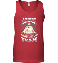 Load image into Gallery viewer, Jesus Drafted My Fantasy Football Men's Tank Top
