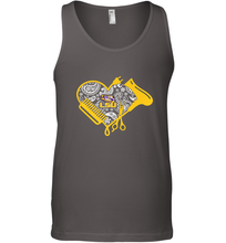 Load image into Gallery viewer, LSU Tigers Hairstyle  Beautician Like Football Men's Tank Top
