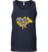 Load image into Gallery viewer, LSU Tigers Hairstyle  Beautician Like Football Men's Tank Top
