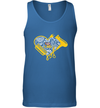 Load image into Gallery viewer, LSU Tigers Hairstyle  Beautician Like Football Men's Tank Top
