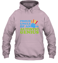 Load image into Gallery viewer, Autism Awareness Shirts Uncle Awareness Month Hooded Sweatshirt
