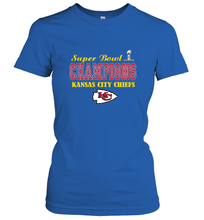 Load image into Gallery viewer, NFL super bowl Kansas City Chiefs champions Women's T-Shirt
