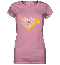 Load image into Gallery viewer, LSU Tigers Hairstyle  Beautician Like Football Women's V-Neck T-Shirt
