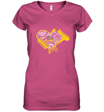 Load image into Gallery viewer, LSU Tigers Hairstyle  Beautician Like Football Women's V-Neck T-Shirt
