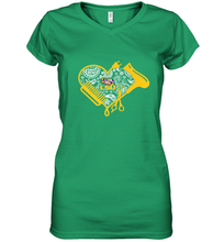 Load image into Gallery viewer, LSU Tigers Hairstyle  Beautician Like Football Women's V-Neck T-Shirt

