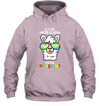 Load image into Gallery viewer, It's No Prob llama To Be Different Shirt _ Autism Gift Hooded Sweatshirt
