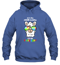Load image into Gallery viewer, It's No Prob llama To Be Different Shirt _ Autism Gift Hooded Sweatshirt
