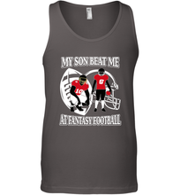 Load image into Gallery viewer, Son Beat Me Fantasy Football Team Draft Men's Tank Top
