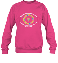Load image into Gallery viewer, April is autism awareness month , Every day is Autism awareness day in our home AutismT shirt Crewneck Sweatshirt
