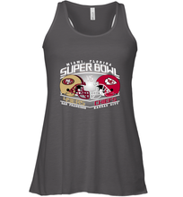 Load image into Gallery viewer, NFL Super bowl San Francisco 49ers vs. Kansas City Chiefs Women's Racerback Tank
