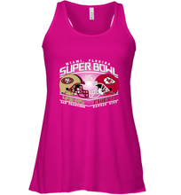 Load image into Gallery viewer, NFL Super bowl San Francisco 49ers vs. Kansas City Chiefs Women's Racerback Tank
