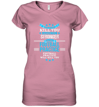 Load image into Gallery viewer, Funny Football Coach Team Gift Women's V-Neck T-Shirt
