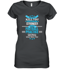 Load image into Gallery viewer, Funny Football Coach Team Gift Women's V-Neck T-Shirt
