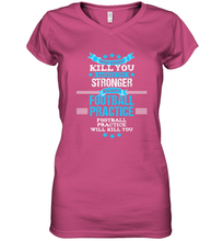 Load image into Gallery viewer, Funny Football Coach Team Gift Women's V-Neck T-Shirt

