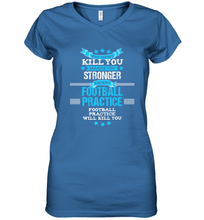 Load image into Gallery viewer, Funny Football Coach Team Gift Women's V-Neck T-Shirt
