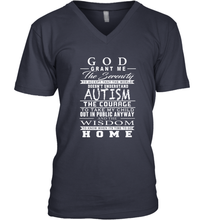 Load image into Gallery viewer, A shirt about Autism Men's V-Neck

