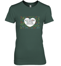 Load image into Gallery viewer, Autism Support Educate Advocate Autism Awareness T shirt Women's Premium T-Shirt
