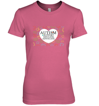 Load image into Gallery viewer, Autism Support Educate Advocate Autism Awareness T shirt Women's Premium T-Shirt
