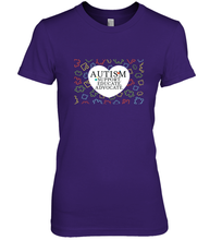 Load image into Gallery viewer, Autism Support Educate Advocate Autism Awareness T shirt Women's Premium T-Shirt
