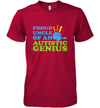 Load image into Gallery viewer, Autism Awareness Shirts Uncle Awareness Month Men's Premium T-Shirt

